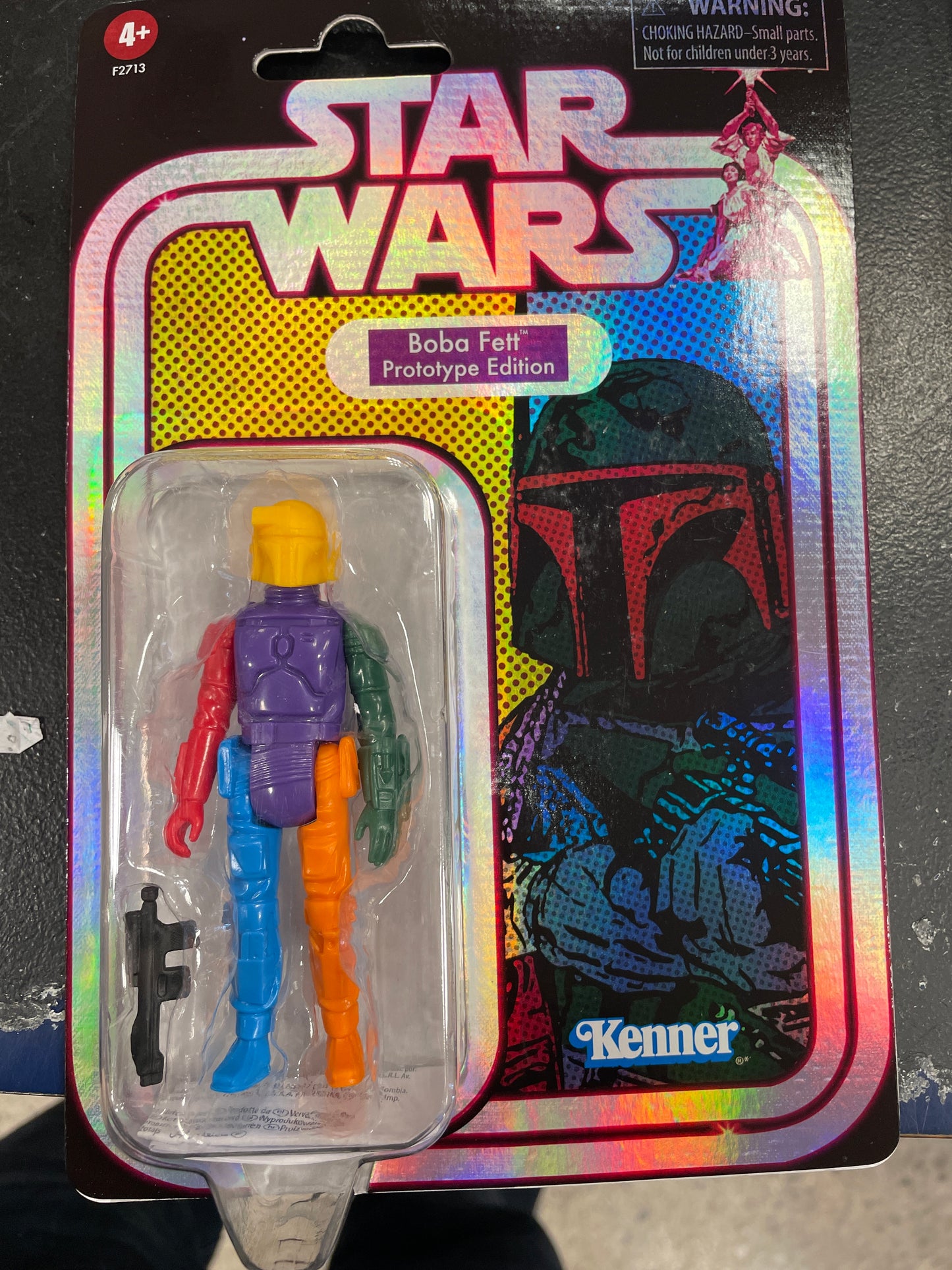 Star Wars- boba fett prototype - Hasbro Action Figure