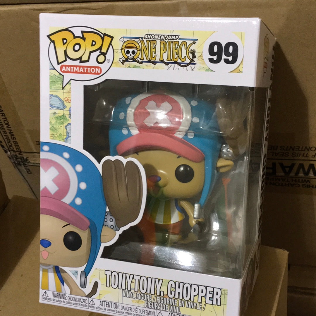 Funko Pop! One Piece - Tony Tony. Chopper #99 Flocked - Loja TSC