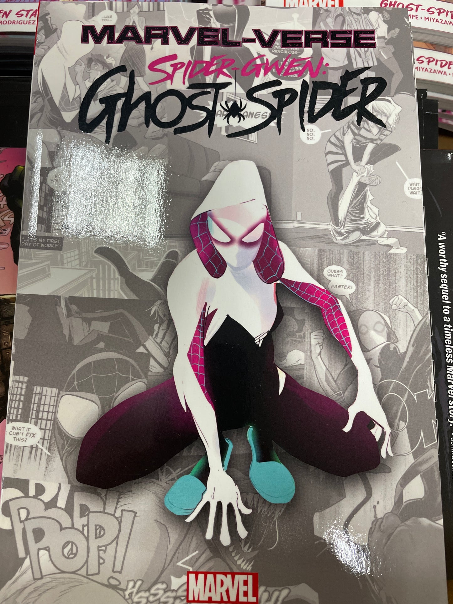 Marvel-verse Ghost Spider graphic novel