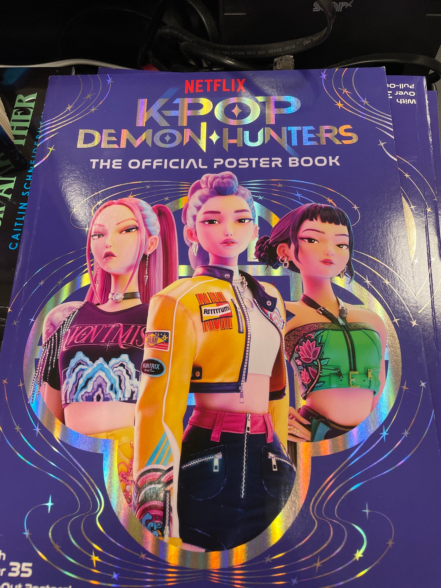 K-pop demon hunter official poster book