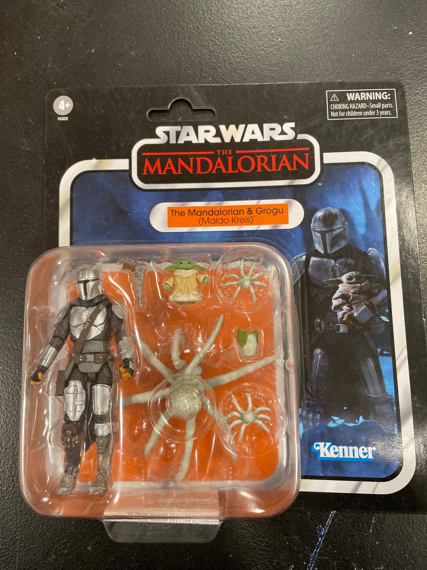 Star Wars Vintage Collection - Mandalorian & Grogu - Hasbro Action Figure