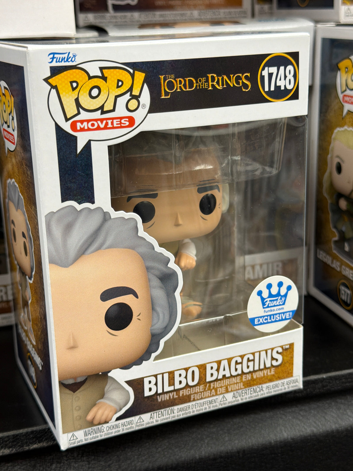 Lord of the Rings - Bilbo Baggins 1748 - Funko Pop Vinyl Figure (movies)
