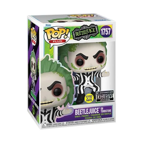 Beetlejuice Beetlejuice on tombstone exclusive 1757 - Funko Pop! Vinyl Figure movie