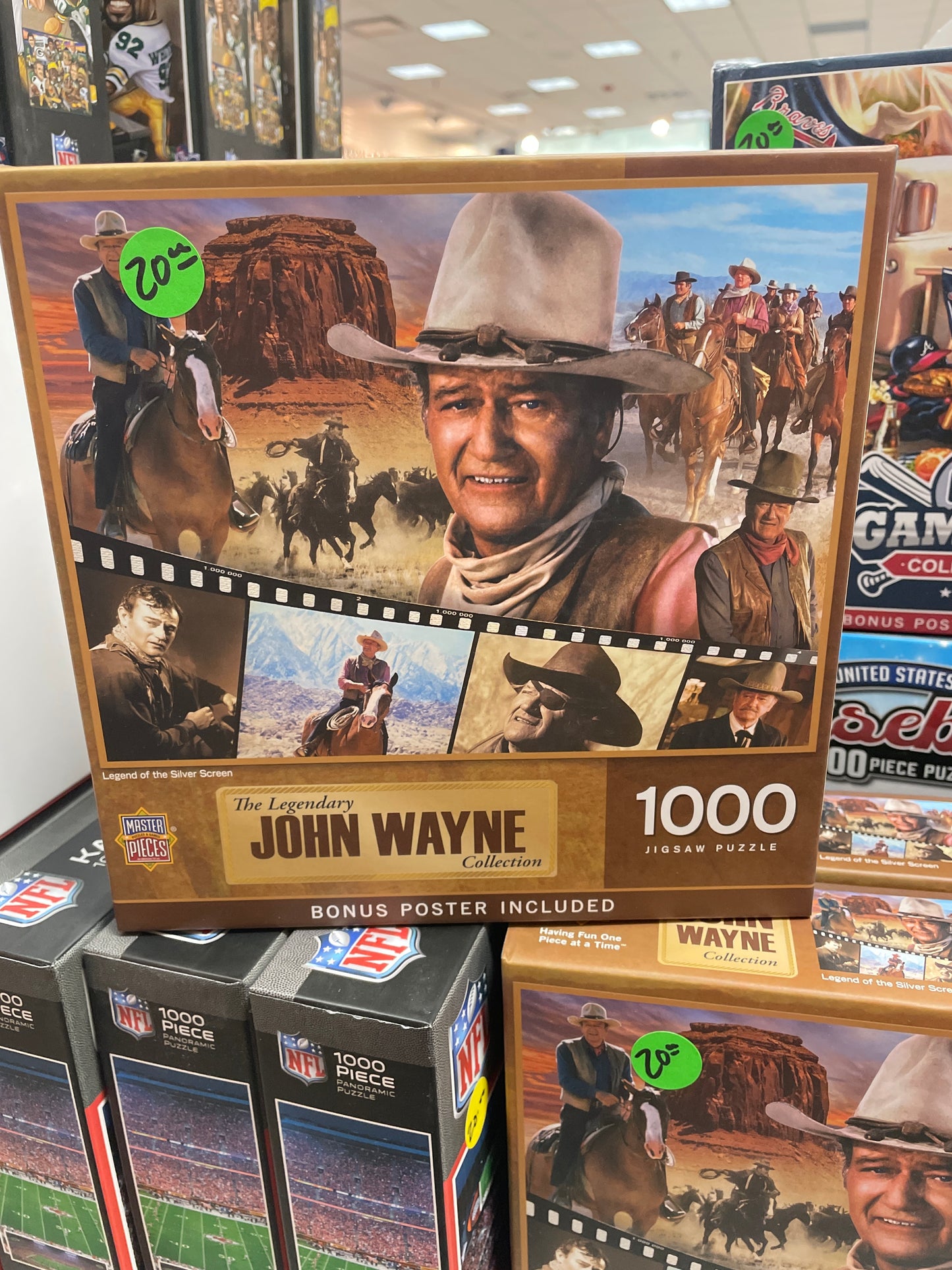 John Wayne 1000 Piece Puzzle Gameday Collection