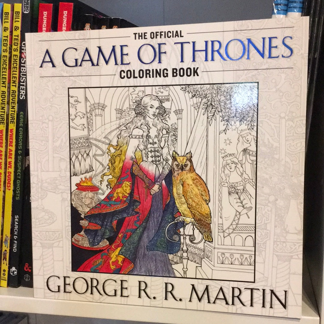 The Official Game of Thrones Coloring Book