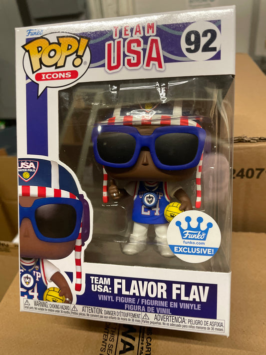 Team USA Flavor Flav 92- Funko Pop! Vinyl Figure (Sports)