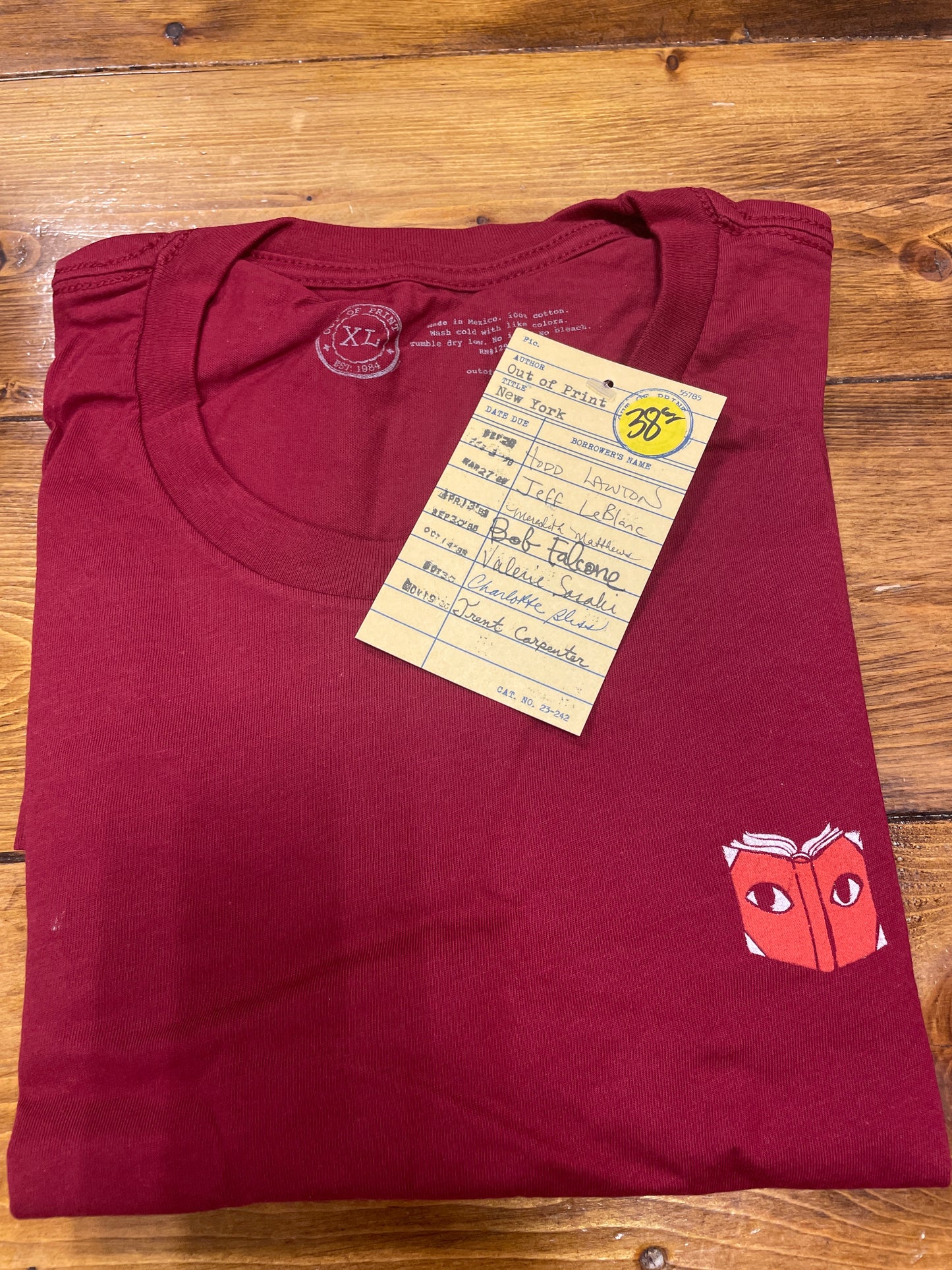 Out of Print - Read Banned Books XL Long Sleeve Shirt