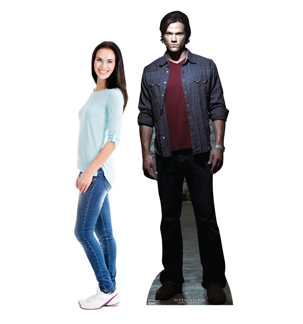 PREORDER Supernatural Sam Winchester LIFE SIZE STANDEE cardboard stand up