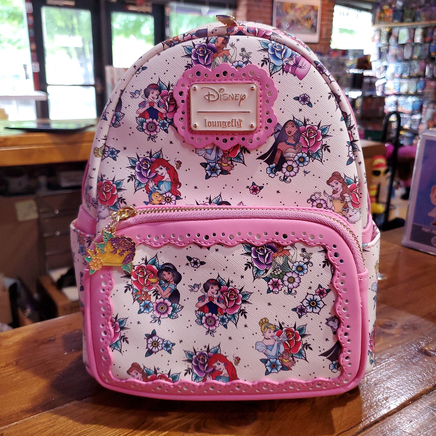 Disney Princess Flowers mini backpack by Loungefly