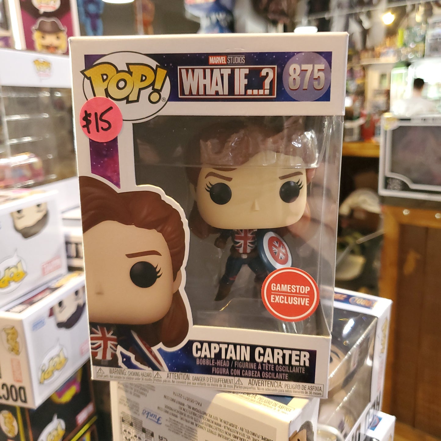 Marvel What If - Captain Carter #875 - Funko Pop! Vinyl Figure