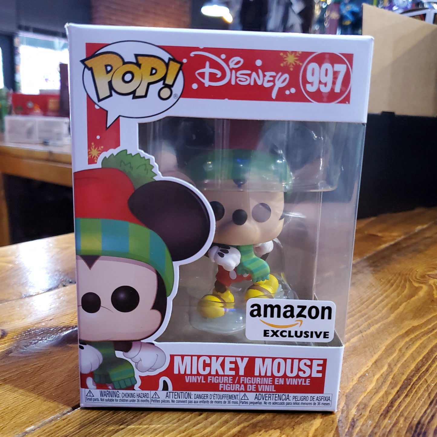 Disney - Mickey Mouse Ice Skates #997 - Exclusive Funko Pop! Vinyl Figure