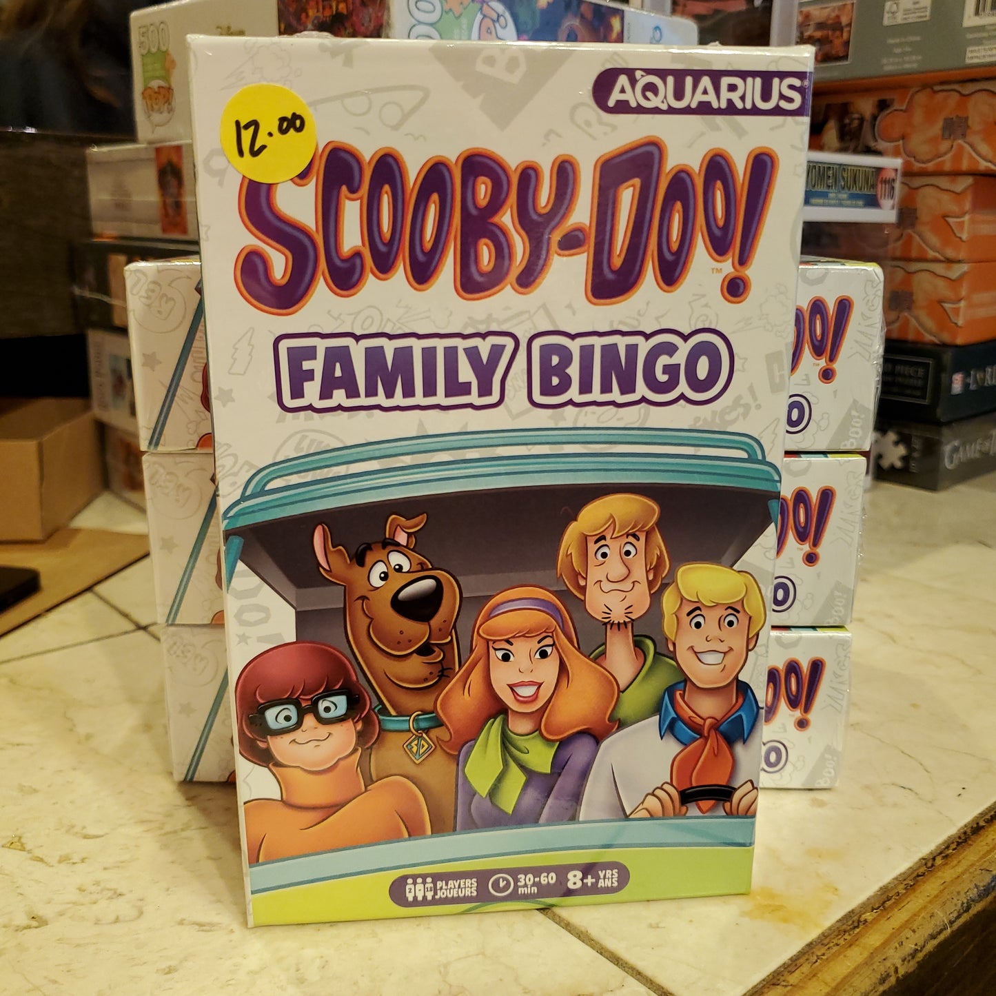 Scooby-Doo Family Bingo Game