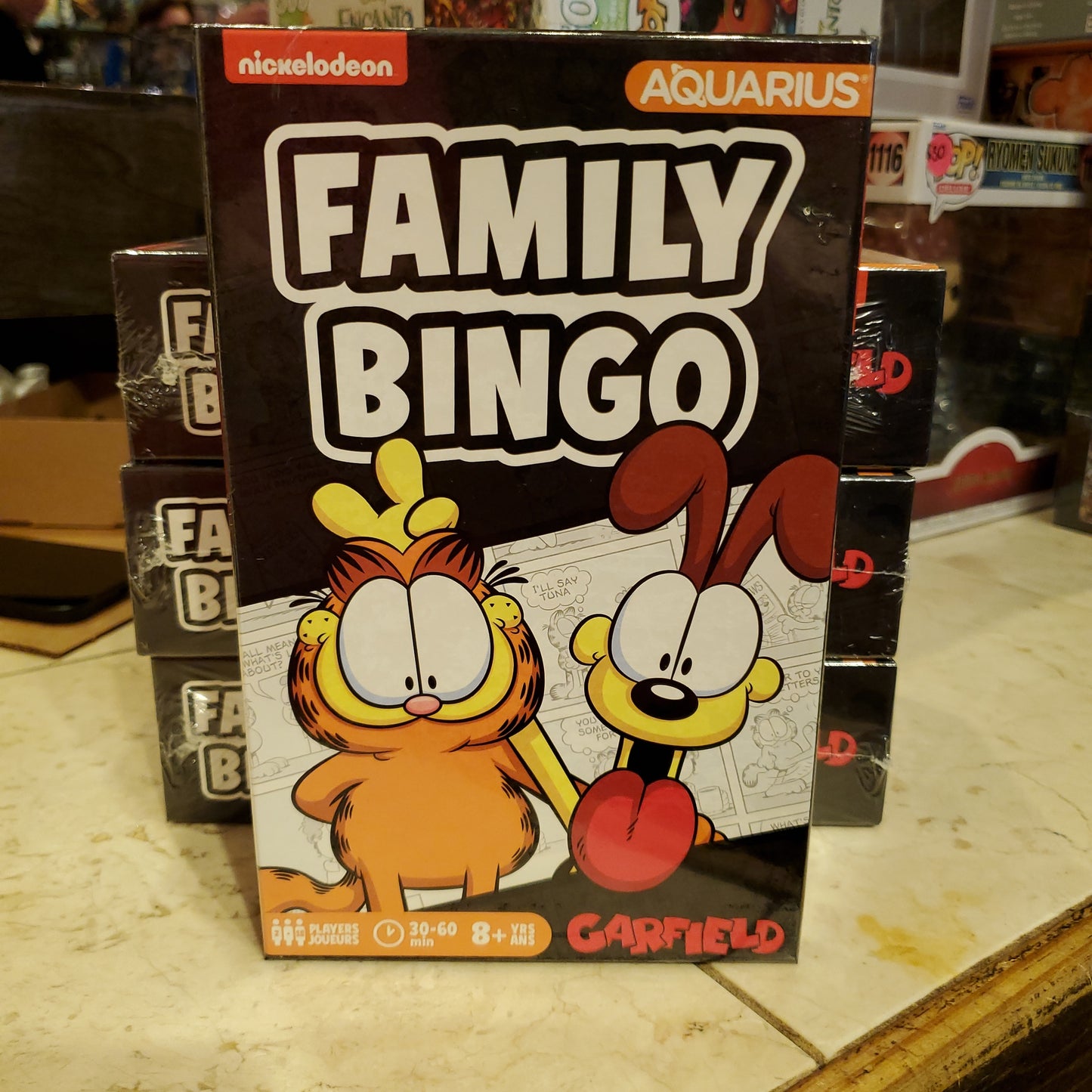 Garfield Family Bingo Game