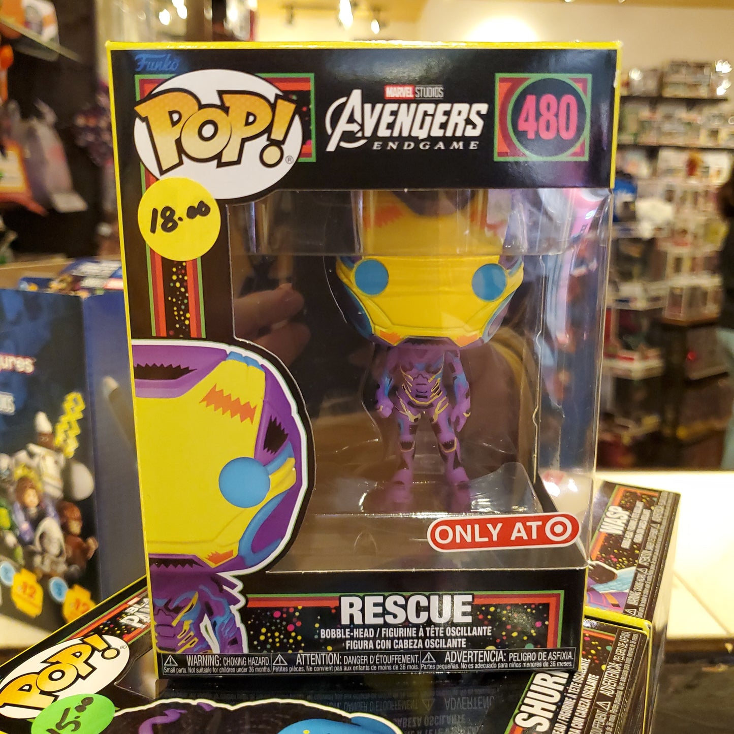 Marvel Avengers - Rescue #480 - Funko Pop Vinyl Figure