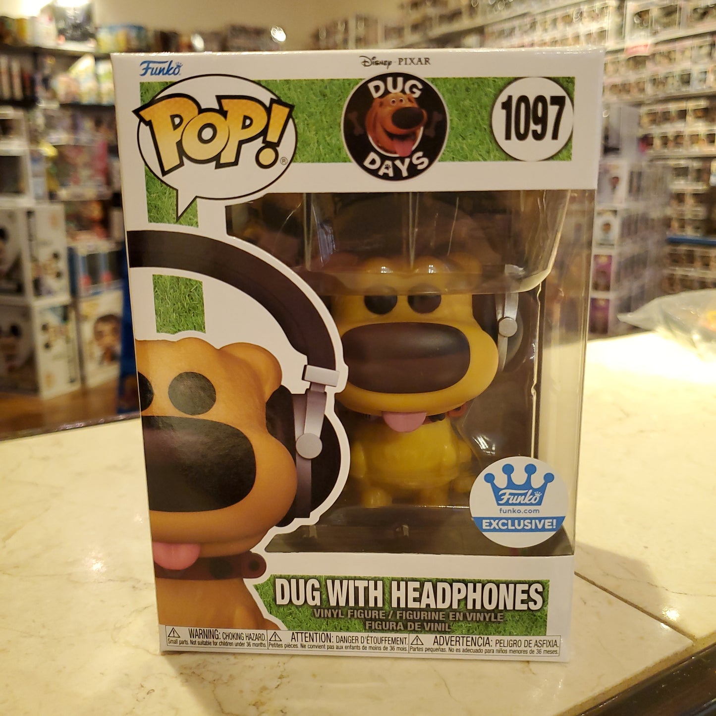 Disney Dug Days - Dug with Headphones #1097 - Funko Pop! Vinyl figure