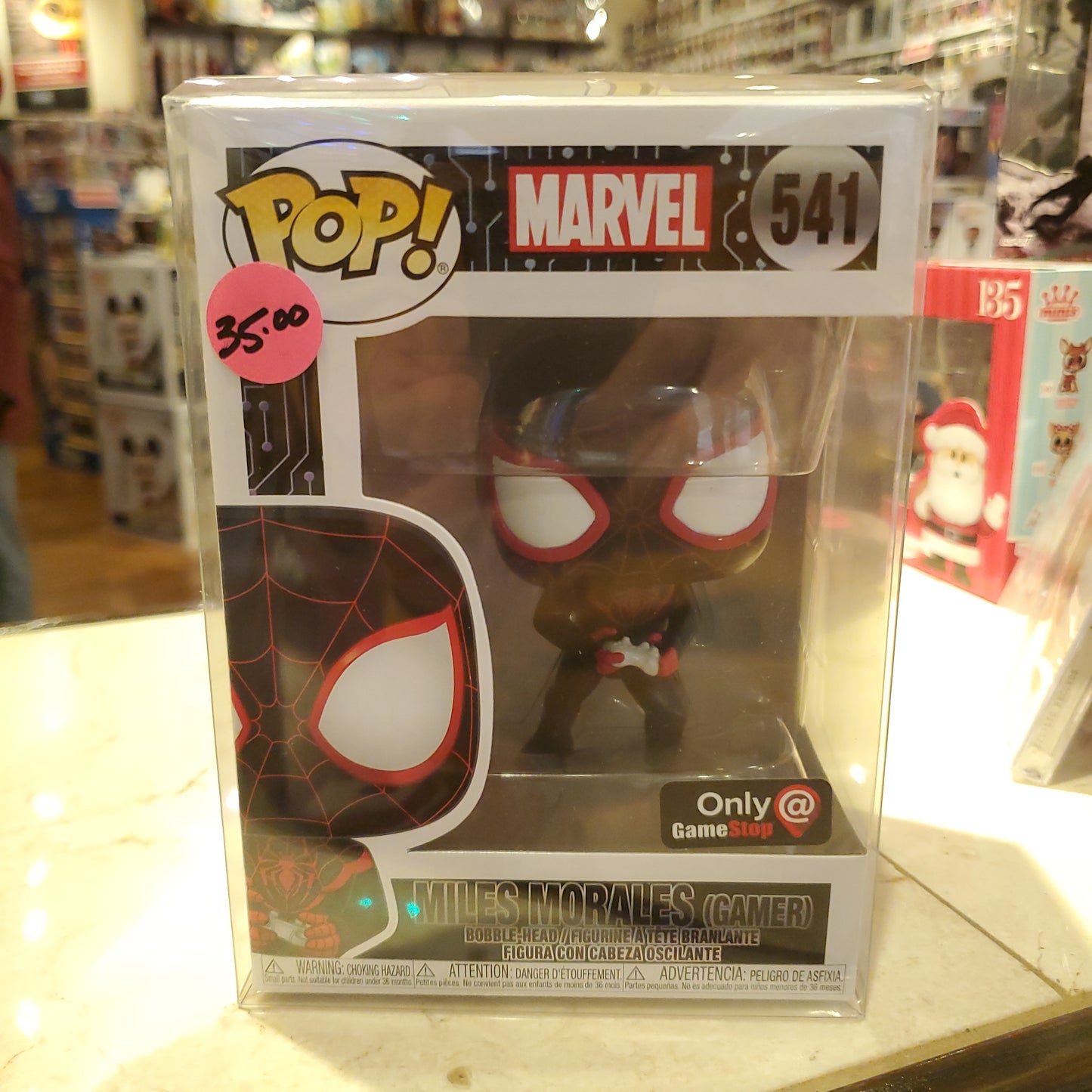 Marvel - Miles Morales (Gamer) #541- Funko Pop! Vinyl Figure