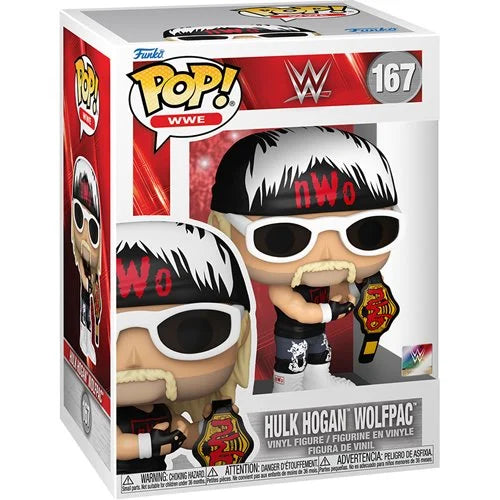 WWE Hulk Hogan wolfpac 167 Funko Pop! Vinyl figure sports