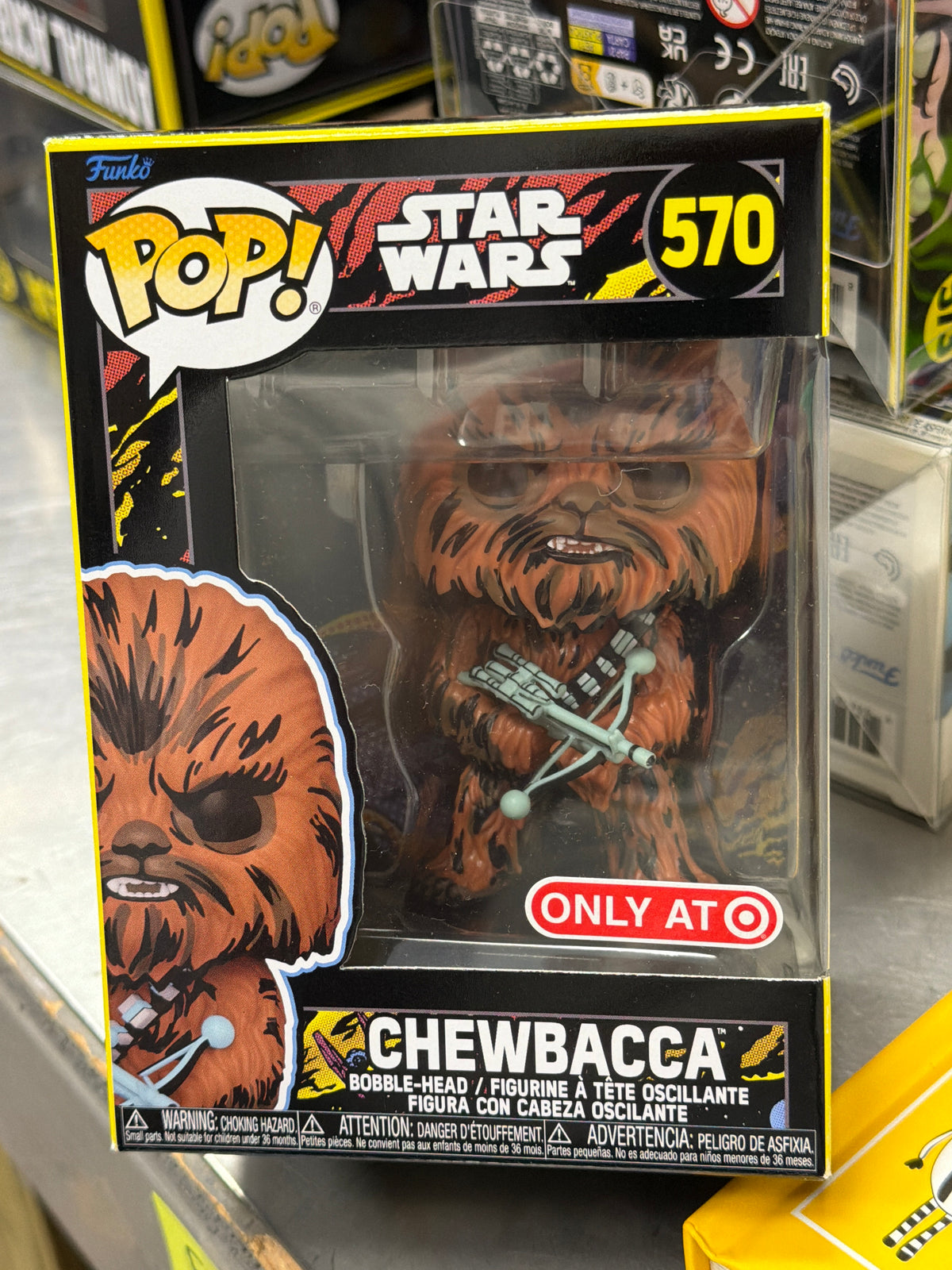 Star Wars retro series - chewbacca #570 - Funko Pop! Vinyl Figure