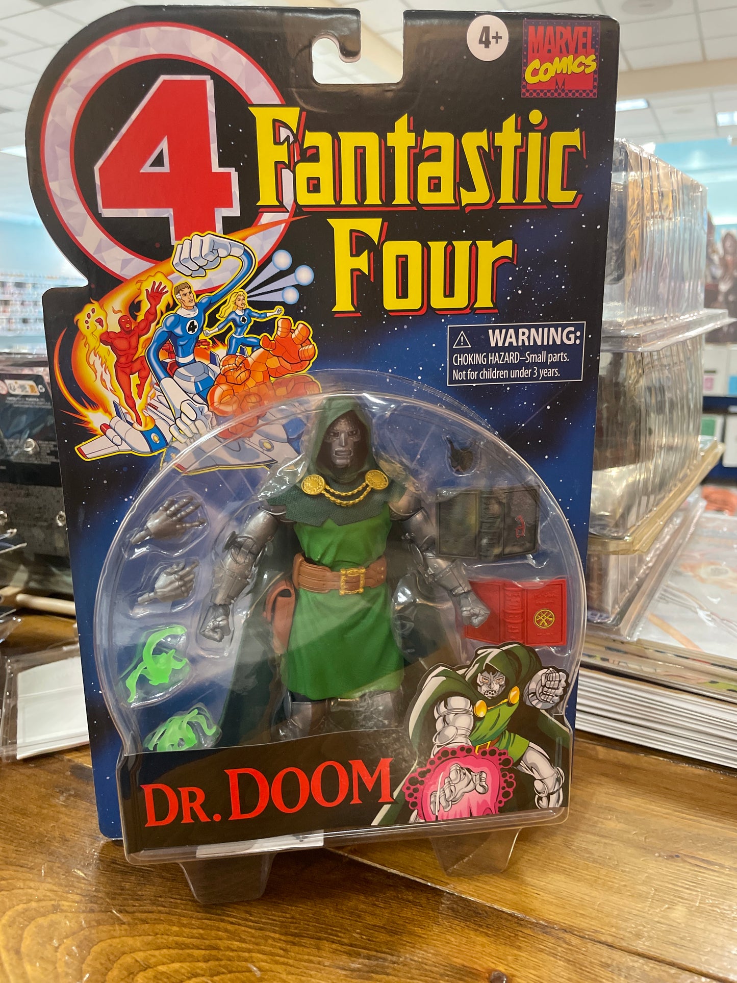 Fantastic four Dr Doom retro Hasbro