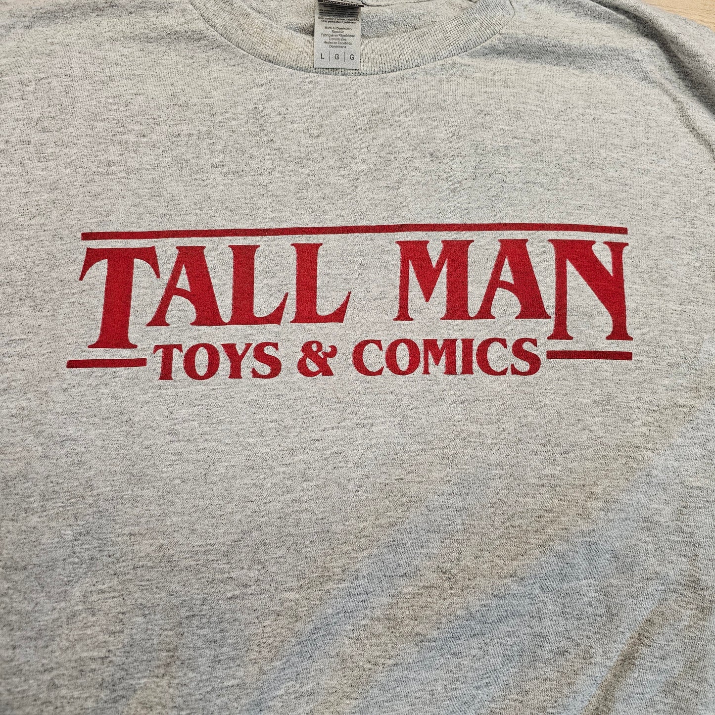 Tall Man Toys T-shirt - Stranger Things Theme