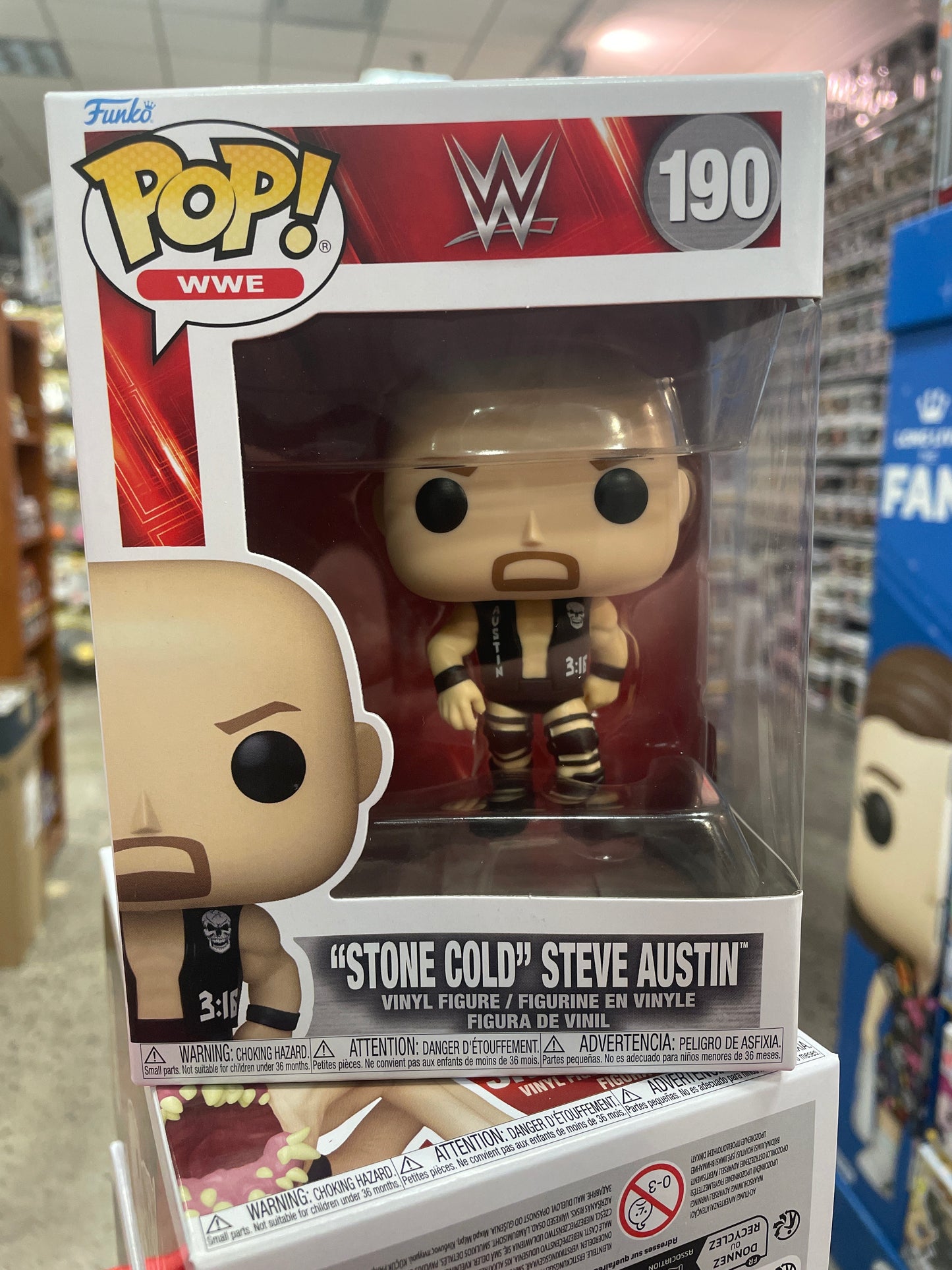 WWE - “Stone Cold” Steve Austin 190- Funko Pop! Vinyl Figure (sports)