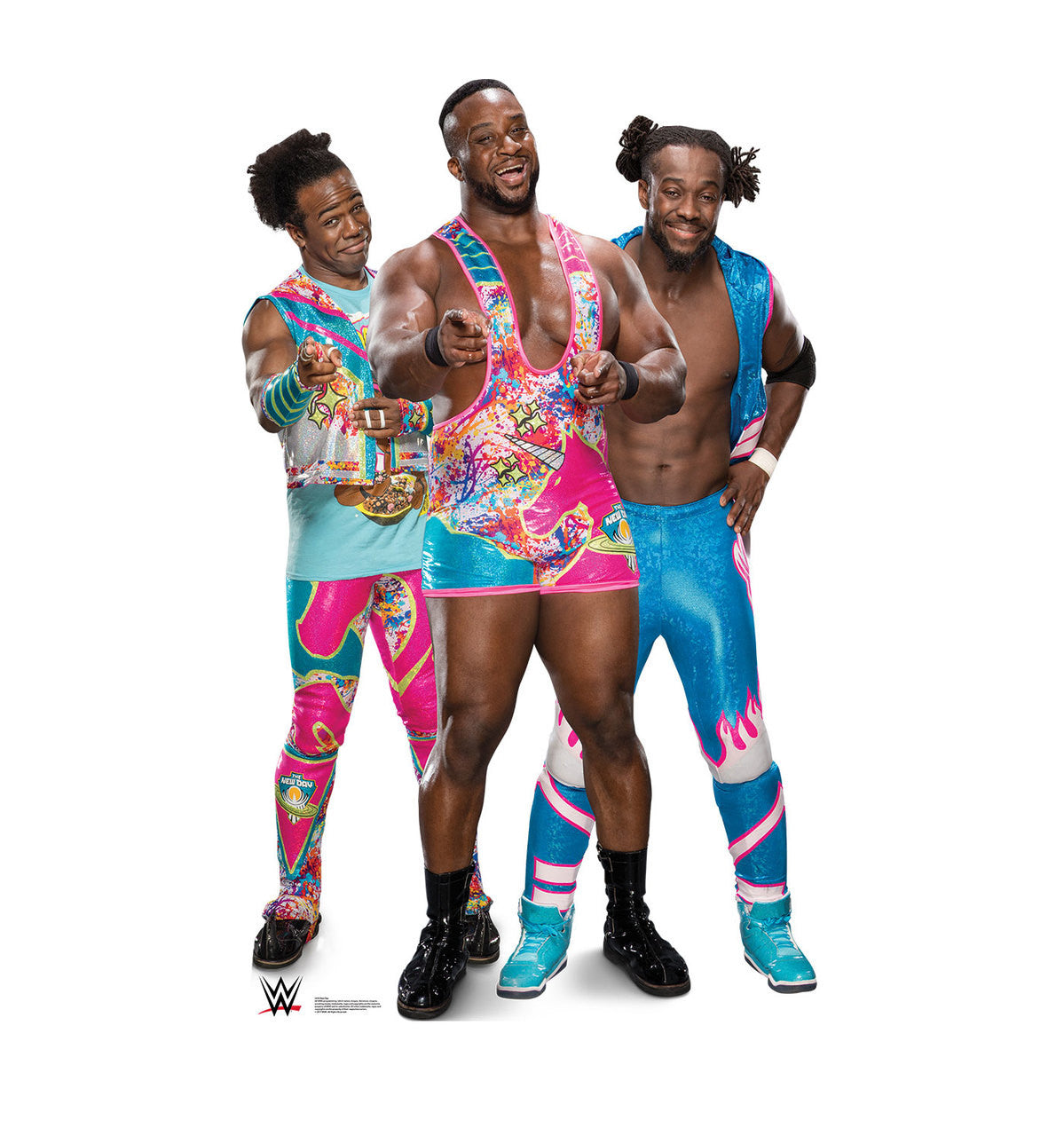 WWE NEW DAY LIFE SIZE STANDEE cardboard stand up NEW