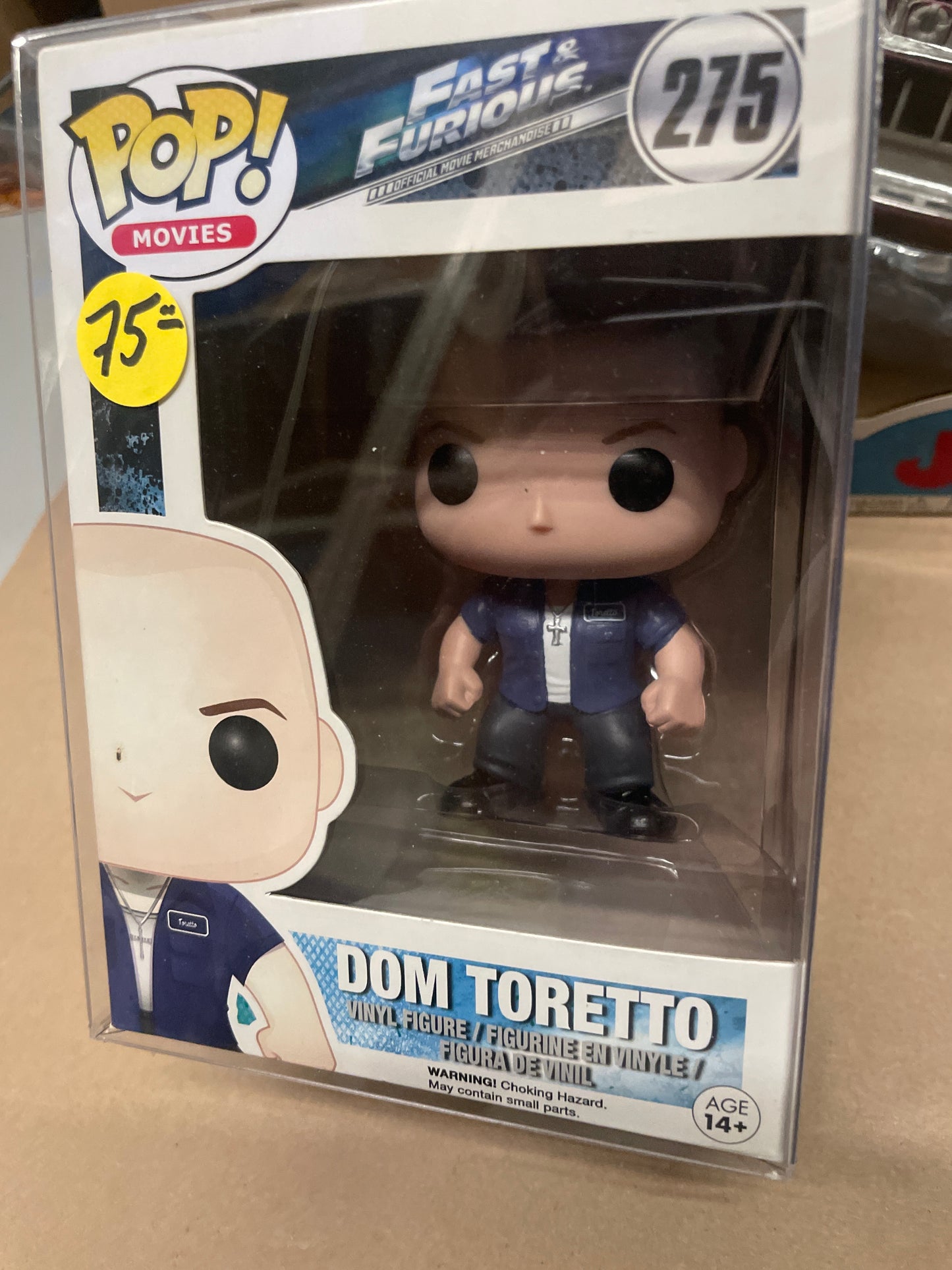 Fast and Furious Dom Toretto 275 Funko Pop! Vinyl figure movie