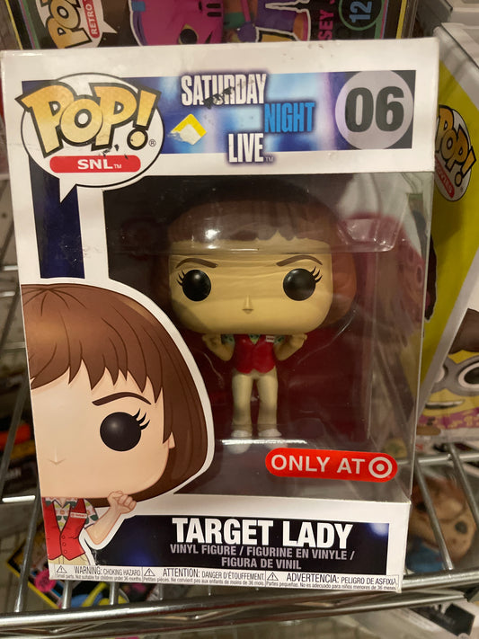 SNL Target Lady 6 exclusive Funko pop vinyl figure television