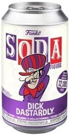 Hanna Barbera Dick Dastardly Vinyl Soda Sealed Mystery Funko Figure (Cartoon) rd