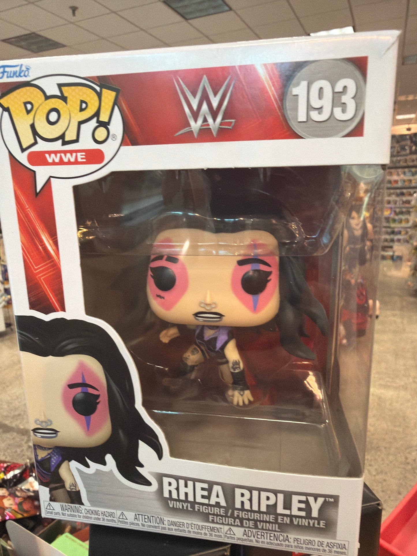 WWE Rhea Ripley 193 Funko Pop! Vinyl Figure sports