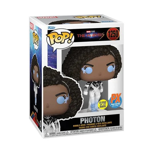 The Marvels - Photon #1250 - GITD Exclusive Funko Pop! Vinyl Figure