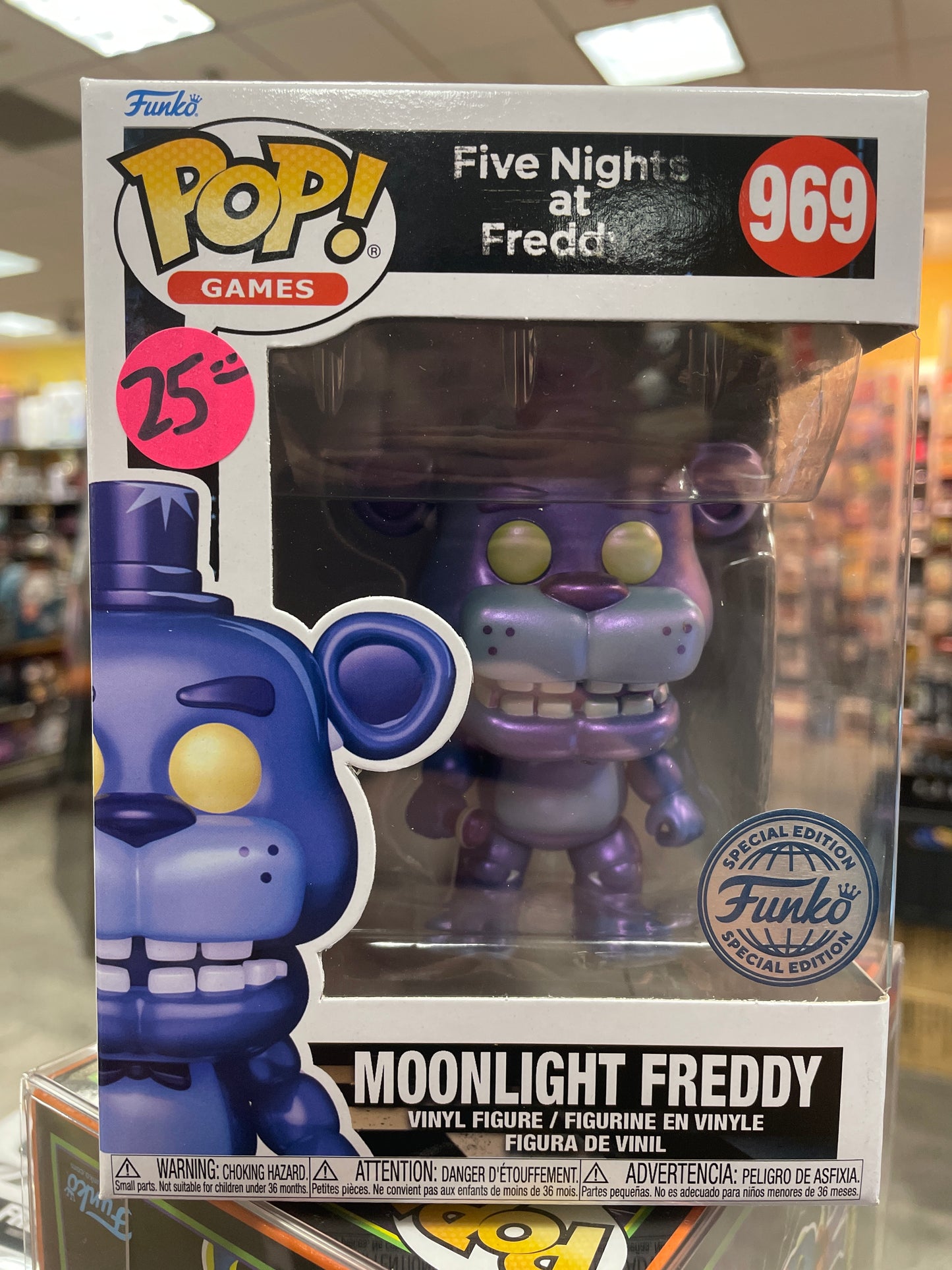 LFive nights at freddys Moonlight Freddy 969 exclusive Funko Pop! Vinyl figure