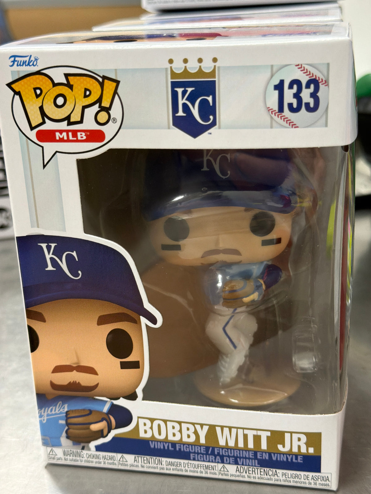 MLB Bobby Witt Jr 133 Funko Pop! Vinyl figure sports
