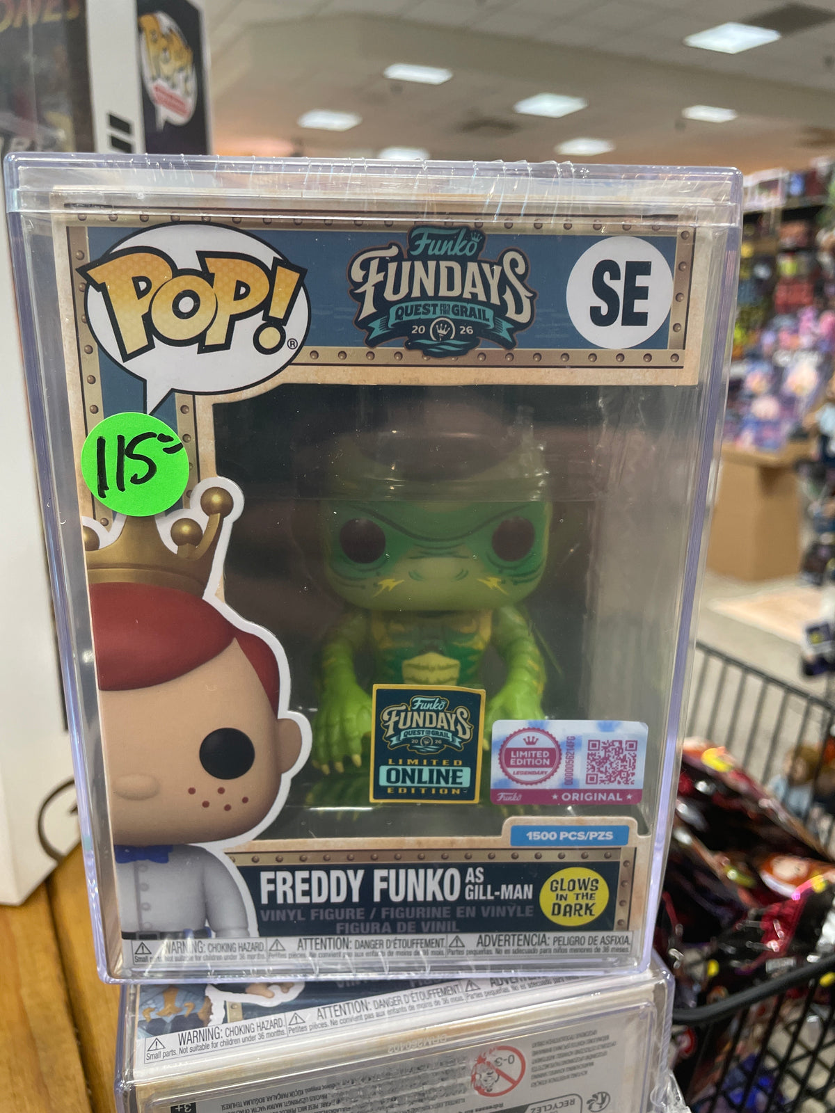 Freddy Funko as Gill man exclusive Pop! Vinyl Figure