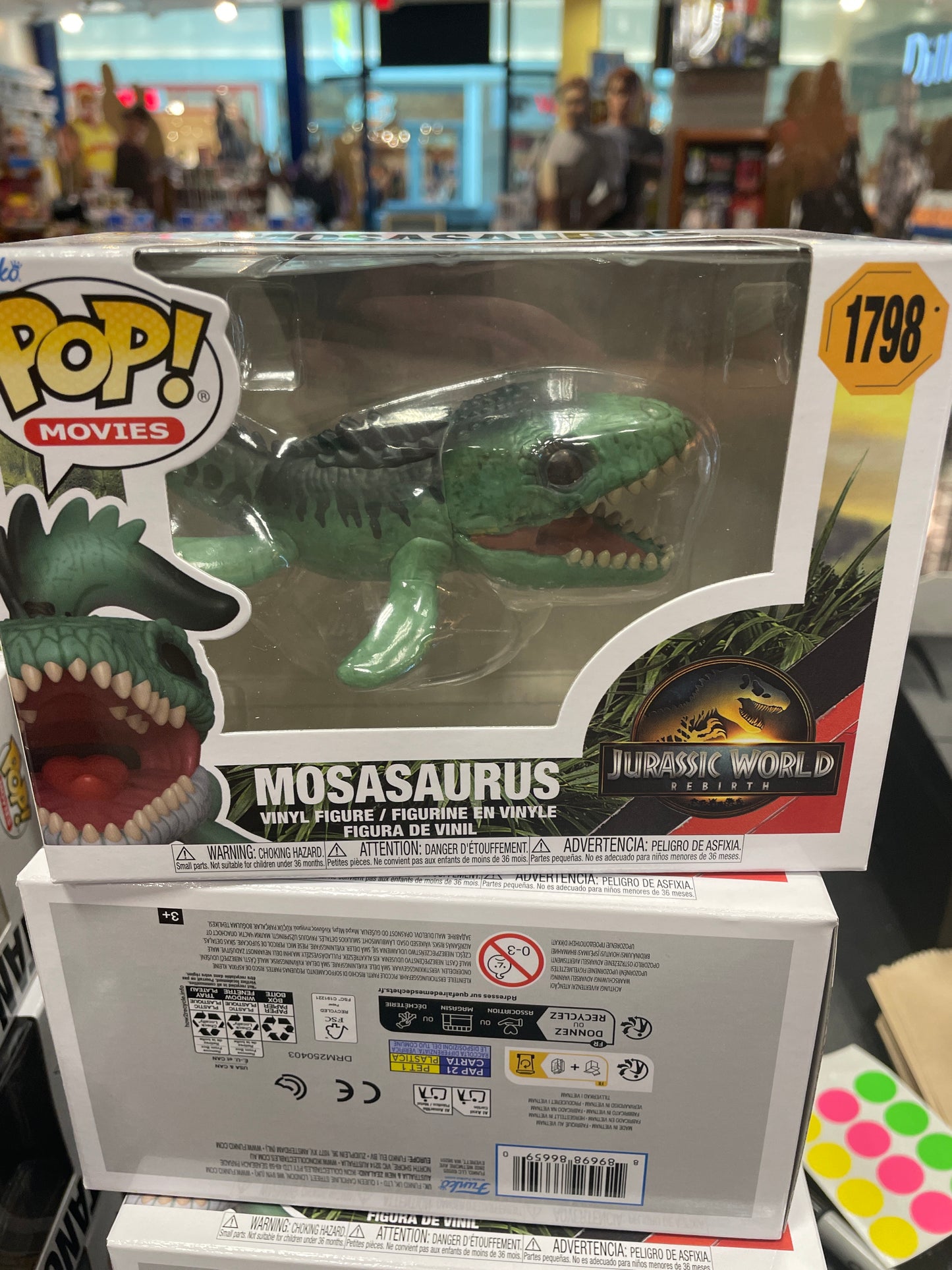 Jurassic World Rebirth Mosasaurus 1798- Funko Pop! Vinyl Figure Movie
