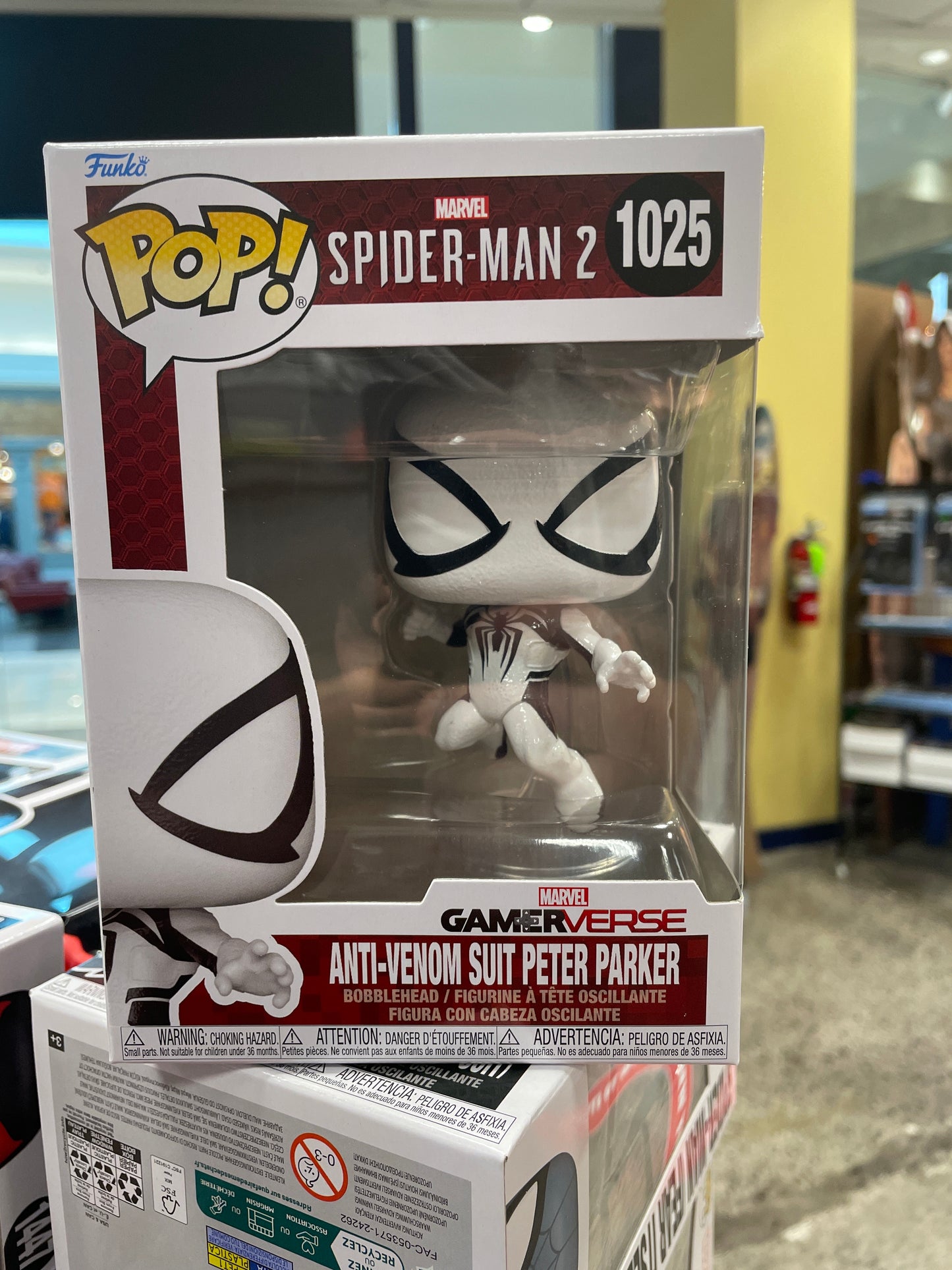Marvel Spider-Man 2 - Anti-Venom Suit Peter Parker Funko Pop! Vinyl Figure Marvel