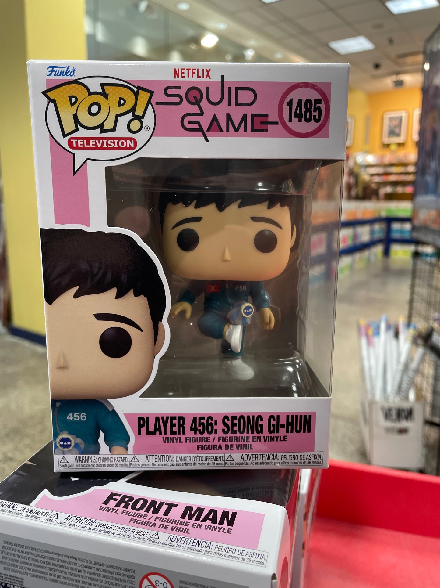 Squid Game Player 456: Seong Gi-Hun #1485 Funko Pop! Vinyl Figure television