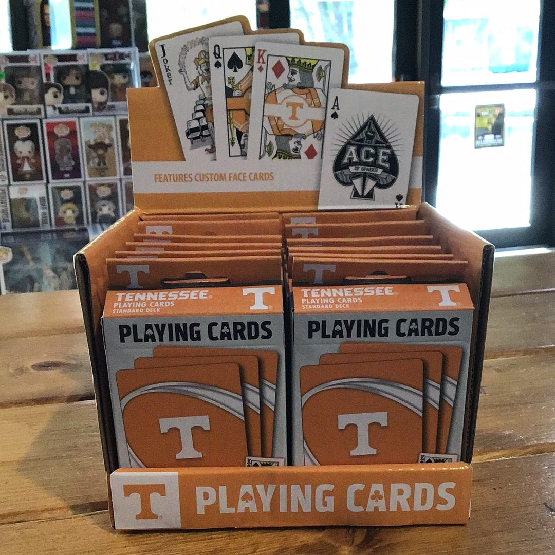 Tennessee Volunteers Playing Cards