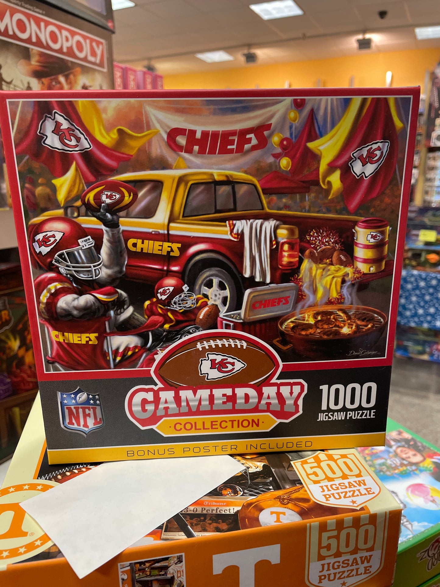 Kansas City Chiefs 1000 Piece Puzzle Gameday Collection