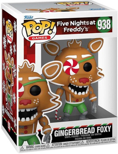 Five Nights at Freddy's - Gingerbread Foxy #938 - Funko Pop! Vinyl Figure (video games)
