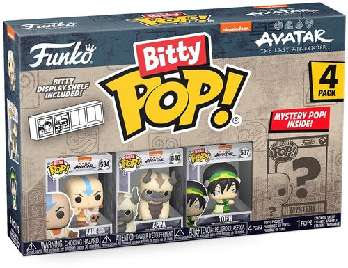 PRESALE Avatar last airbender Bitty Pop 4 Pack Funko Pop! Vinyl Figure Anime