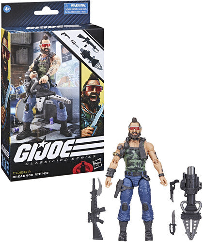 G.I. Joe Classified - Dreadnok Ripper, 102 - Action Figure by Hasbro