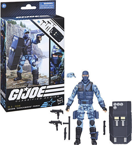PREORDER G.I. Joe Classified - Jason “Shockwave” Faria, 105 - Action Figure by Hasbro