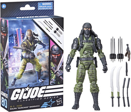 PREORDER G.I. Joe Classified - Ralph "Nunchuk" Badducci, #80 - Action Figure by Hasbro