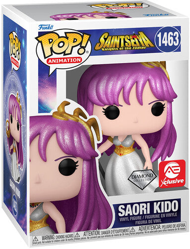 Saint Seiya Athena (Saori Kido) in Diamond Collection Glitter Funko Pop! Vinyl Figure
