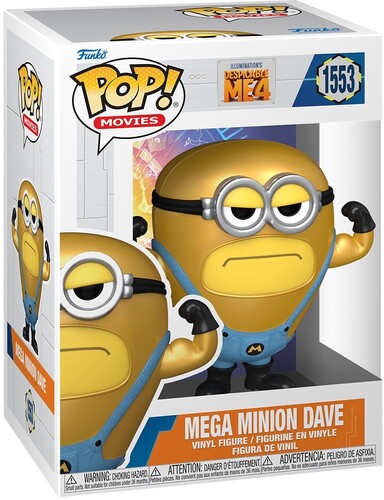Despicable me 4 Mega Minion Dave 1553 Funko Pop! Vinyl Figure cartoon