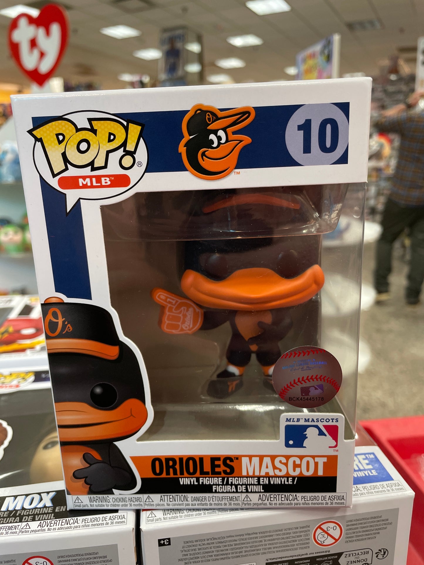 MLB Mascot - Orioles Mascot 10- Funko Pop! Vinyl Figure (Sports)
