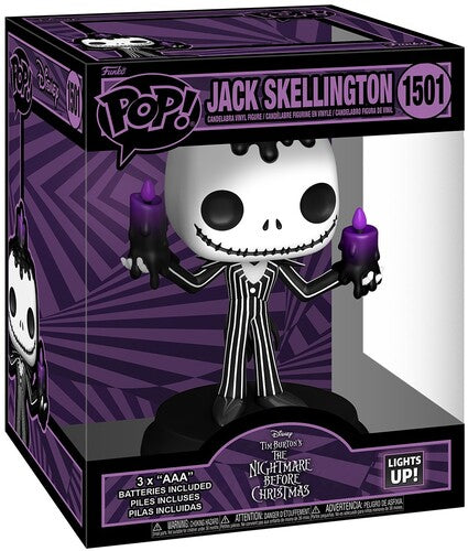 Jack Skellington Nightmare before Christmas NBC Light Up Funko Pop! Vinyl Figure Disney