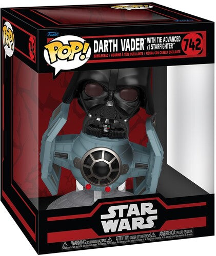 Star Wars Dark Side - TIE Advanced x1 with Vader Funko Pop! Vinyl Figure