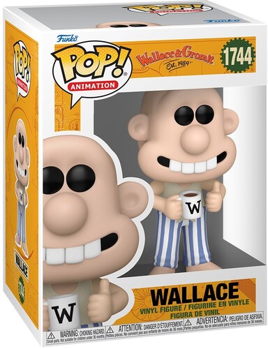 Wallace & Gromit in pajamas 1744 - Funko Pop! Vinyl Figure cartoon